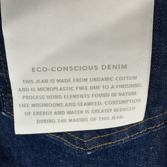 Jonathan Simkhai Standard River High Rise Straight Jean Rin Rinse Size 25 - Picture 11 of 11